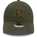 kapa-zaobljena-zelena-prilagodena-39thirty-league-essential-new-york-yankees-mlb-new-era