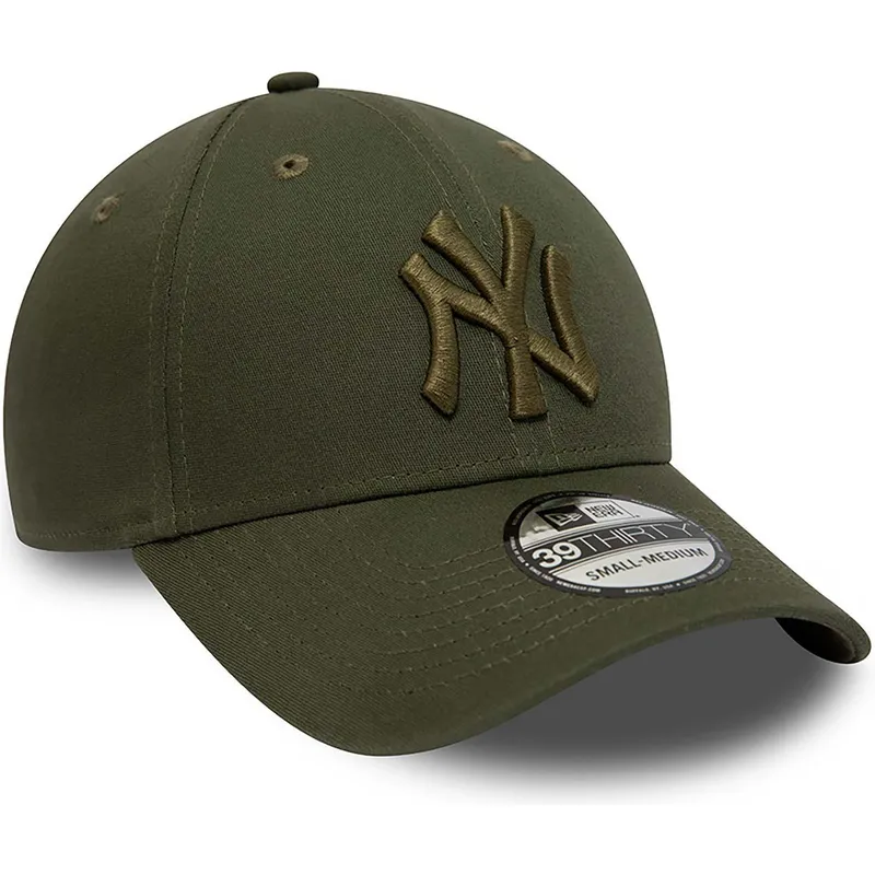 kapa-zaobljena-zelena-prilagodena-39thirty-league-essential-new-york-yankees-mlb-new-era