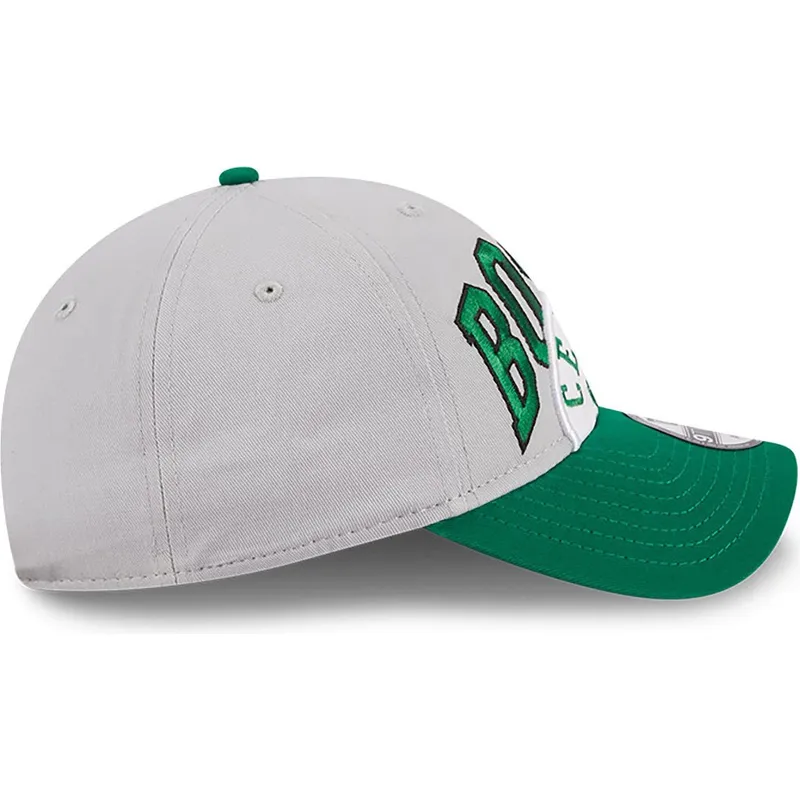 kapa-zaobljena-siva-podesiv-9twenty-tip-off-2023-boston-celtics-nba-new-era