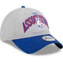 cap-zaobljena-gray-adjustable-strap-9twenty-tip-off-2023-nba-new-era