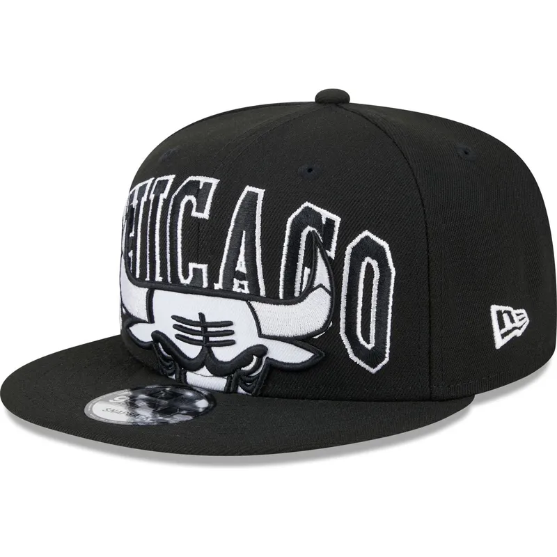 kapa-ravna-crna-snapback-9fifty-tip-off-2023-chicago-bulls-nba-new-era