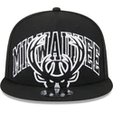 kapa-ravna-crna-snapback-9fifty-tip-off-2023-milwaukee-bucks-nba-new-era