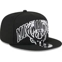 kapa-ravna-crna-snapback-9fifty-tip-off-2023-milwaukee-bucks-nba-new-era
