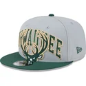 kapa-ravna-siva-snapback-9fifty-tip-off-2023-milwaukee-bucks-nba-new-era