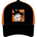 kapa-zaobljena-crna-snapback-db3-gok4-son-goku-dragon-ball-capslab