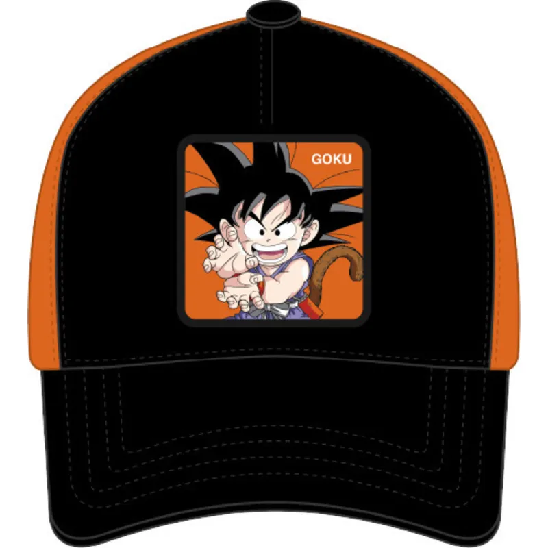 kapa-zaobljena-crna-snapback-db3-gok4-son-goku-dragon-ball-capslab