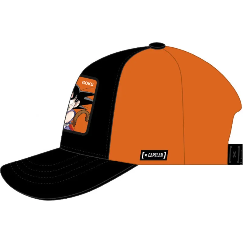 kapa-zaobljena-crna-snapback-db3-gok4-son-goku-dragon-ball-capslab