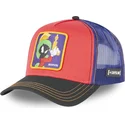 kapa-zaobljena-crvena-snapback-loo7-ma2-marvin-marsovac-looney-tunes-capslab