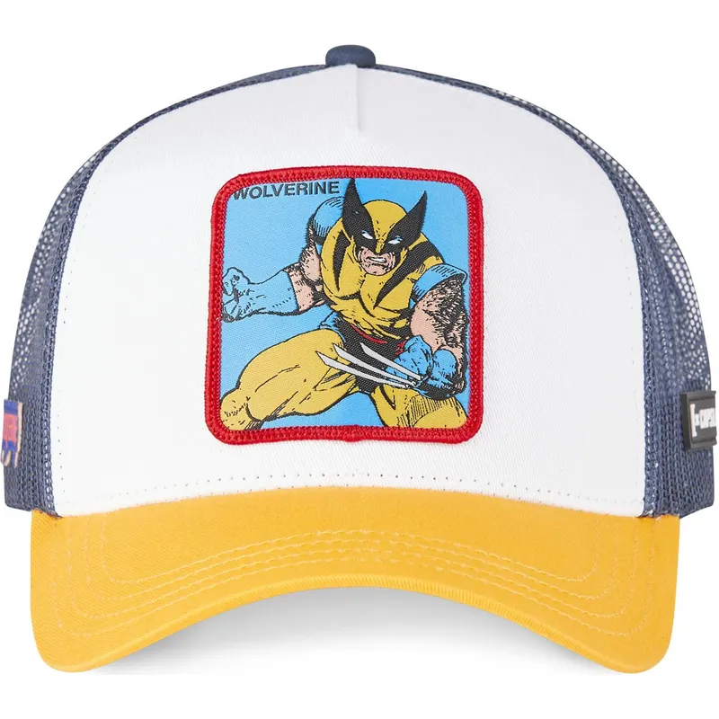 kapa-zaobljena-bijela-snapback-wol-wolverine-marvel-comics-capslab