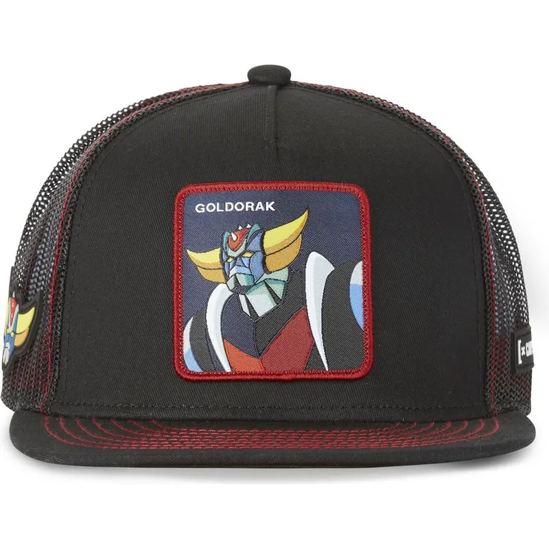 kapa-ravna-crna-snapback-goldorak-uf1-grendizer-robot-grendizer-capslab