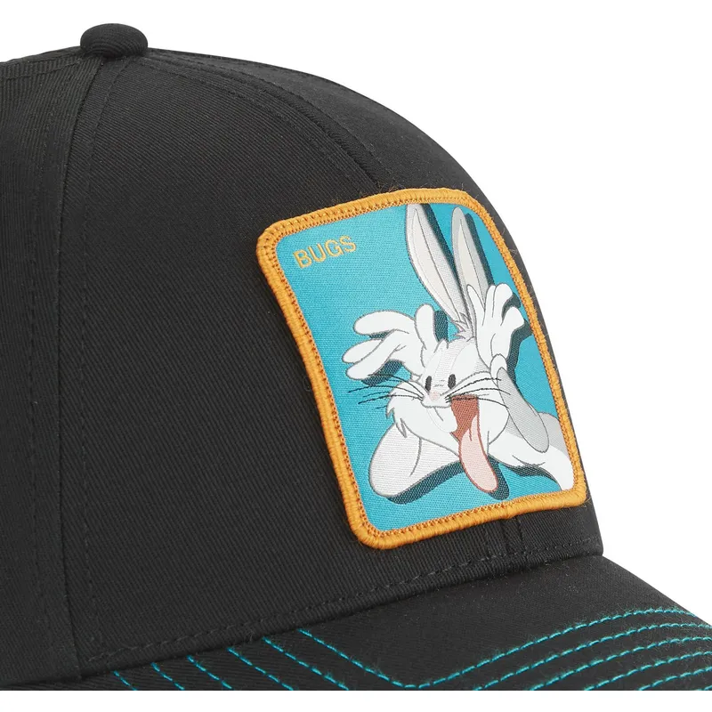 kapa-zaobljena-crna-podesiv-bu3-zeko-dusko-looney-tunes-capslab