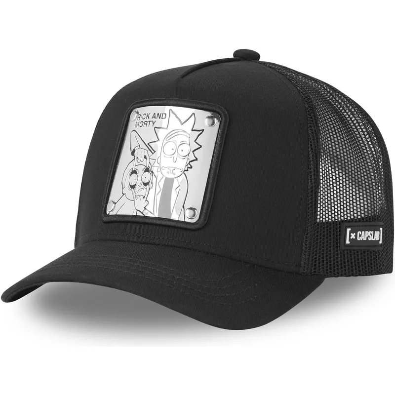cap-zaobljena-black-snapback-rick-and-morty-rick-and-morty-capslab