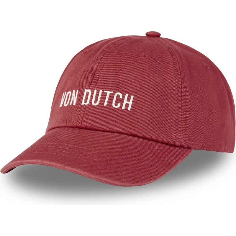 kapa-zaobljena-crvena-podesiv-dc-r-von-dutch
