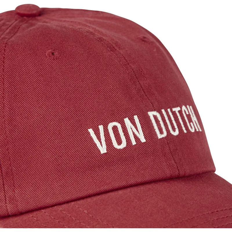kapa-zaobljena-crvena-podesiv-dc-r-von-dutch