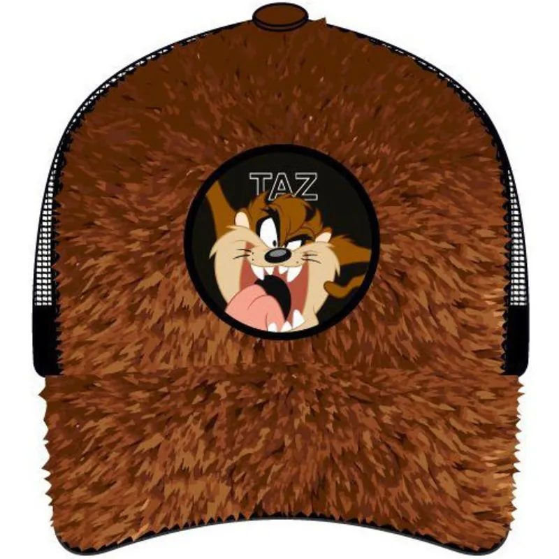 kapa-zaobljena-smeda-snapback-tasmanski-vrag-looney-tunes-capslab