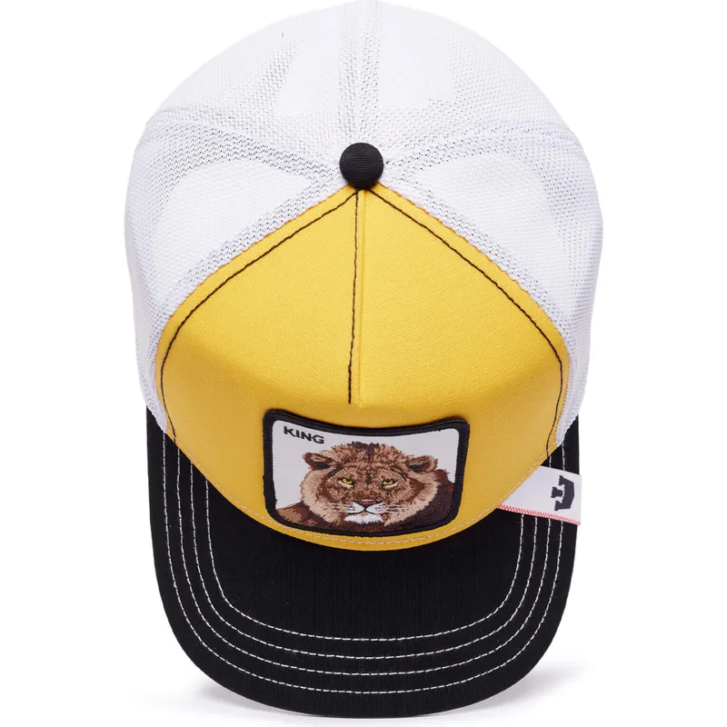 kapa-zaobljena-zuta-snapback-king-mv-lion-the-farm-mvp-the-farm-goorin-bros
