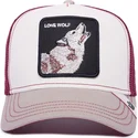 kapa-zaobljena-bijela-snapback-lone-wolf-mv-howler-the-farm-mvp-the-farm-goorin-bros