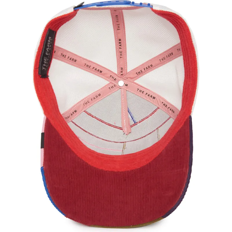 kapa-zaobljena-visebojno-snapback-cheery-right-side-of-the-bed-the-farm-patchwork-the-farm-goorin-bros