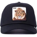 kapa-zaobljena-crna-snapback-king-100-the-farm-all-over-canvas-the-farm-goorin-bros