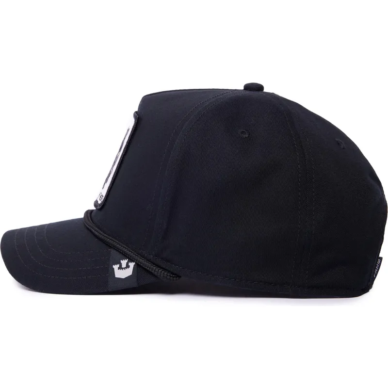 kapa-zaobljena-crna-snapback-panther-100-the-farm-all-over-canvas-the-farm-goorin-bros