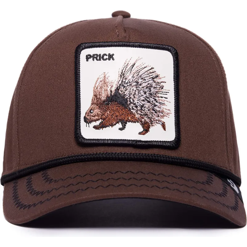 kapa-zaobljena-smeda-snapback-prick-porcupine-100-the-farm-all-over-canvas-the-farm-goorin-bros