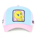 kapa-zaobljena-plava-snapback-loo8-twe1-tweety-looney-tunes-capslab