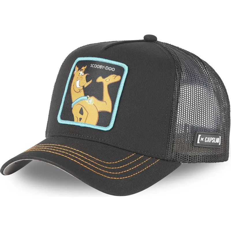 kapa-zaobljena-crna-snapback-sbd5-scooby-doo-capslab kapa-zaobljena-crna-snapback-sbd5-scooby-doo-capslab