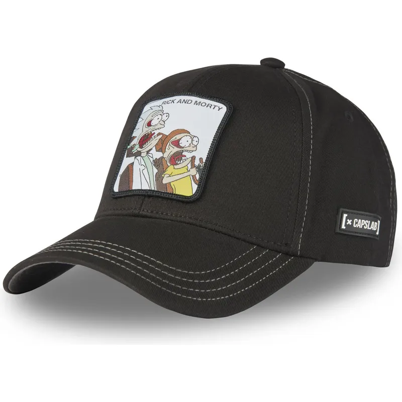kapa-zaobljena-crna-snapback-ra1-rick-i-morty-capslab kapa-zaobljena-crna-snapback-ra1-rick-i-morty-capslab