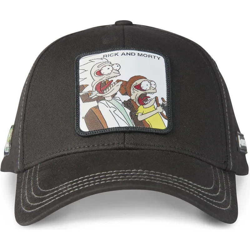 kapa-zaobljena-crna-snapback-ra1-rick-i-morty-capslab kapa-zaobljena-crna-snapback-ra1-rick-i-morty-capslab