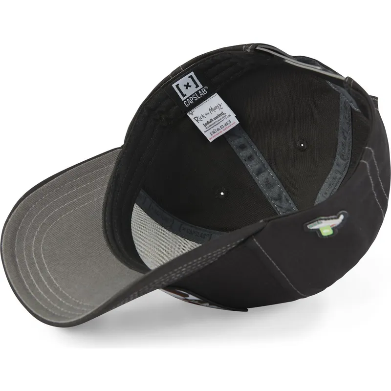 kapa-zaobljena-crna-snapback-ra1-rick-i-morty-capslab kapa-zaobljena-crna-snapback-ra1-rick-i-morty-capslab