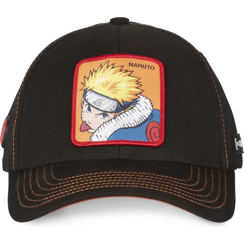 kapa-zaobljena-crna-snapback-fox1-naruto-uzumaki-naruto-capslab