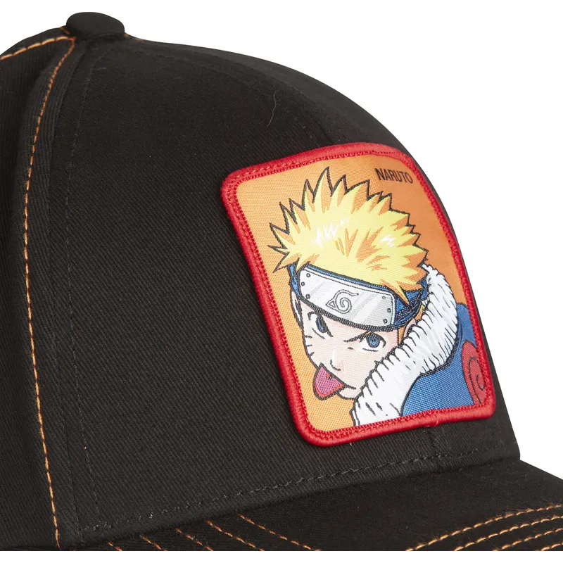 kapa-zaobljena-crna-snapback-fox1-naruto-uzumaki-naruto-capslab