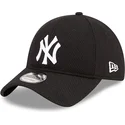 kapa-zaobljena-crna-podesiv-9twenty-herringbone-new-york-yankees-mlb-new-era