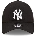 kapa-zaobljena-crna-podesiv-9twenty-herringbone-new-york-yankees-mlb-new-era