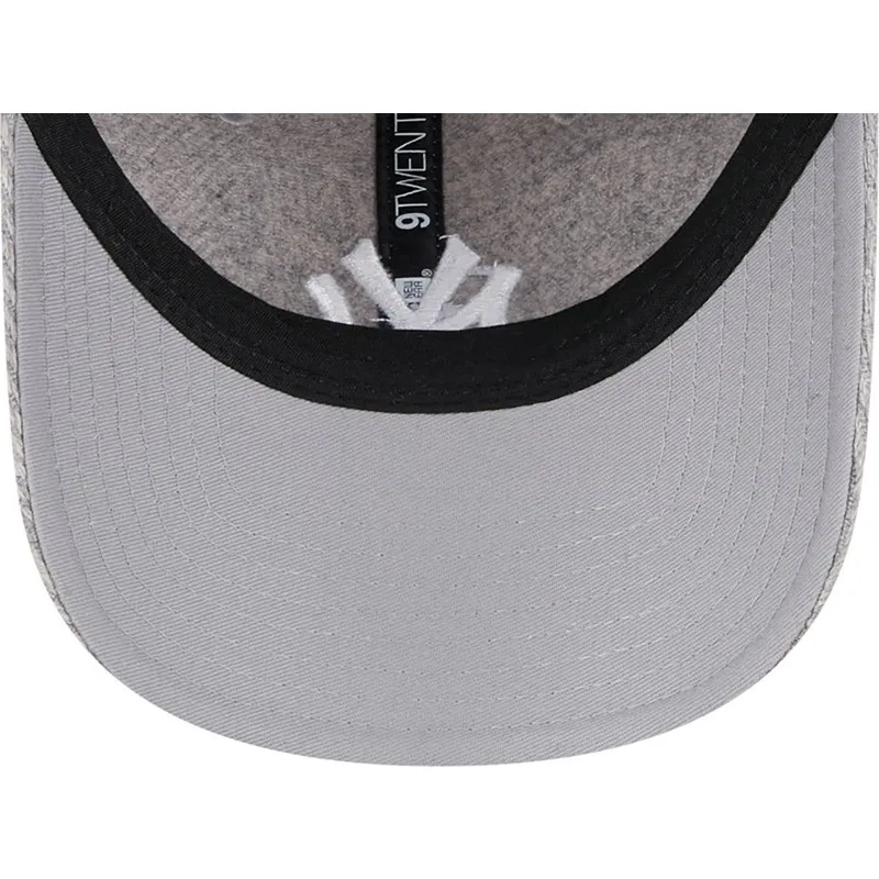 kapa-zaobljena-siva-podesiv-9twenty-herringbone-new-york-yankees-mlb-new-era kapa-zaobljena-siva-podesiv-9twenty-herringbone-new-york-yankees-mlb-new-era