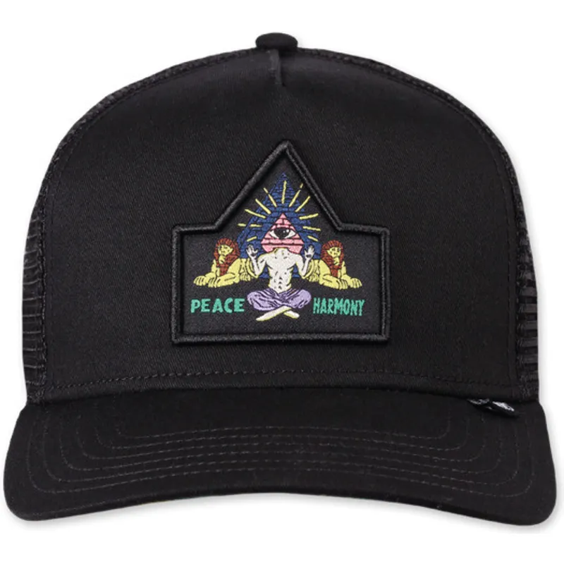 kapa-zaobljena-crna-snapback-peace-harmony-hft-djinns