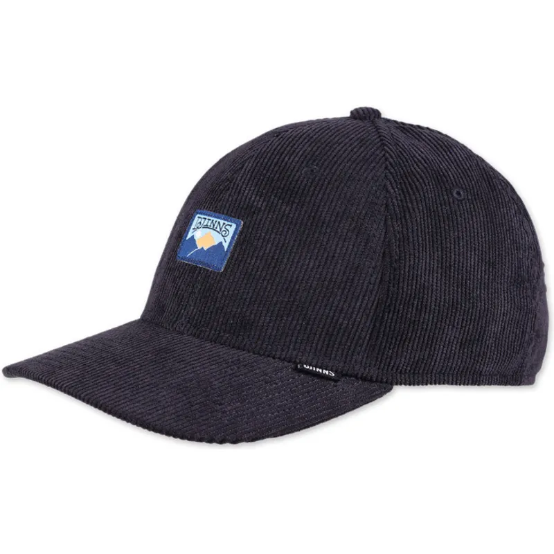 kape-zaobljena-crna-snapback-cord-mountains-truefit-djinns