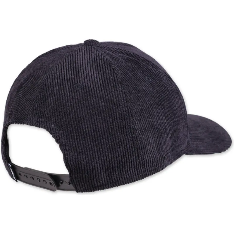 kapa-zaobljena-crna-snapback-cord-mountains-truefit-djinns