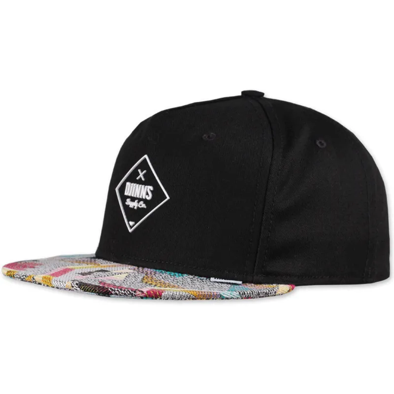 kapa-ravna-crna-snapback-rubber-aztek-djinns kapa-ravna-crna-snapback-rubber-aztek-djinns