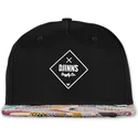 kapa-ravna-crna-snapback-rubber-aztek-djinns