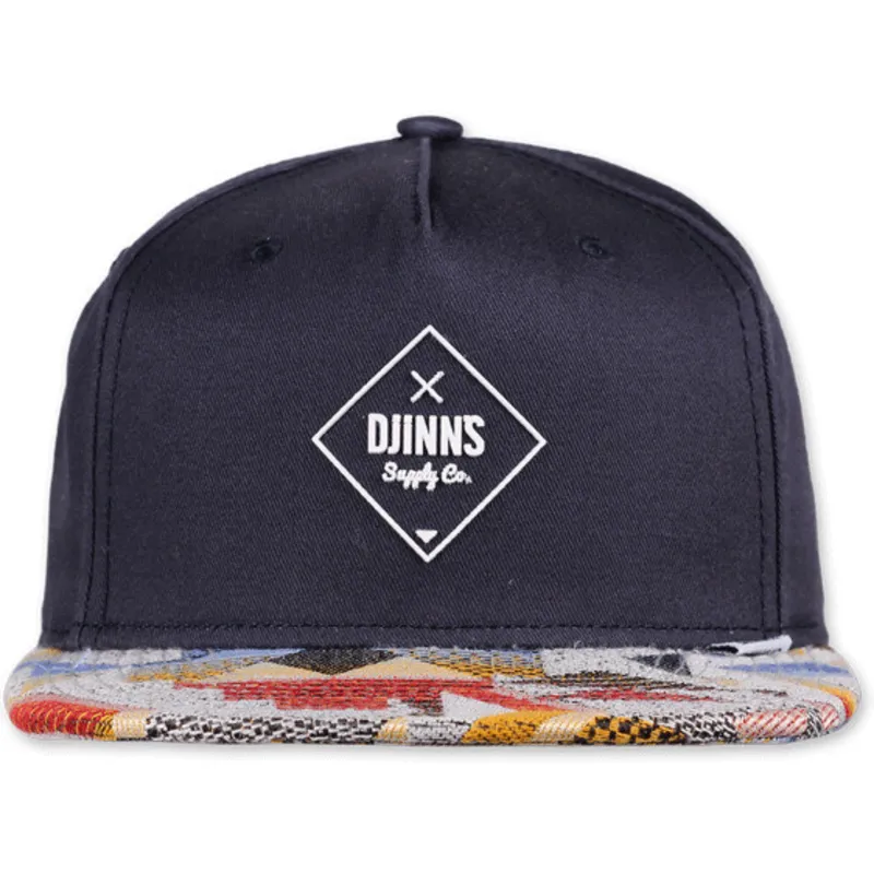 kape-ravna-mornarsko-plava-snapback-rubber-aztek-djinns