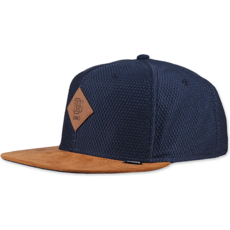 kapa-ravna-mornarsko-plava-snapback-honey-knit-djinns