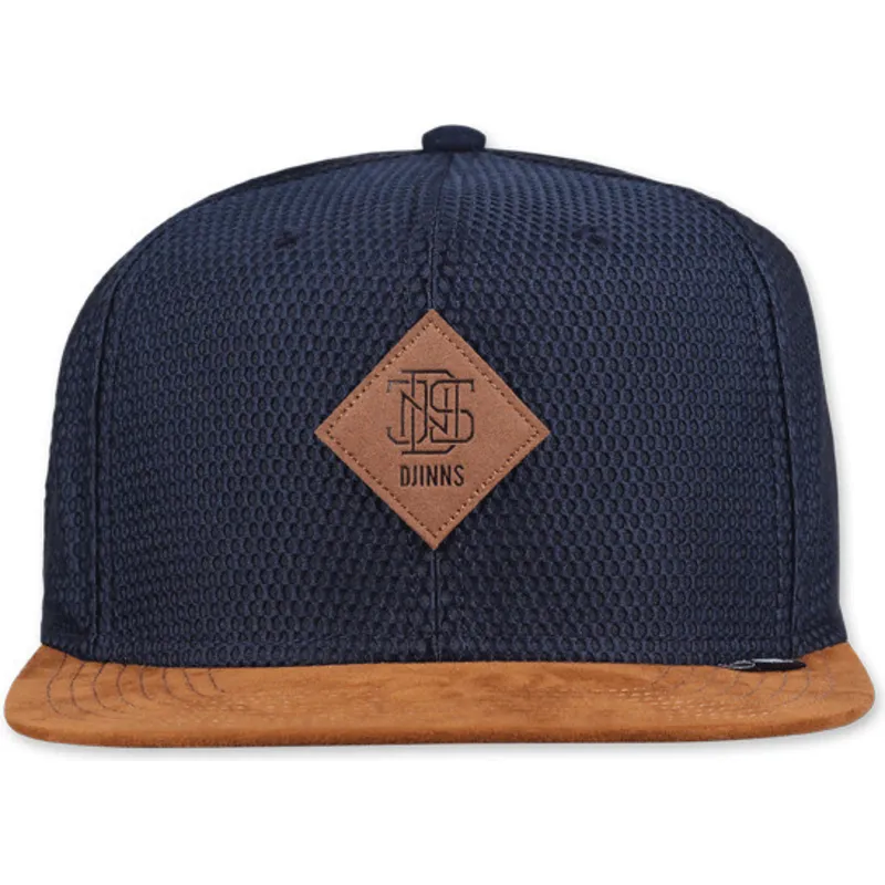 kapa-ravna-mornarsko-plava-snapback-honey-knit-djinns