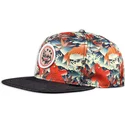 kapa-ravna-visebojno-snapback-koi-linen-djinns