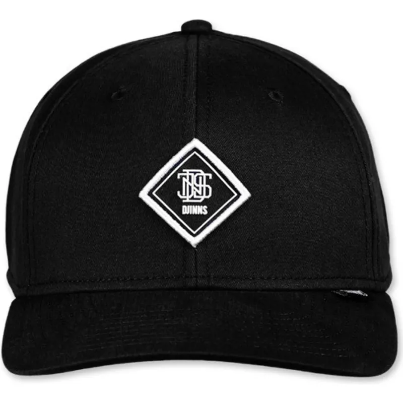 cap-zaobljena-black-adjustable-strap-djinns