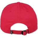 kapa-zaobljena-crvena-podesiv-brushed-twill-truefit-20-djinns