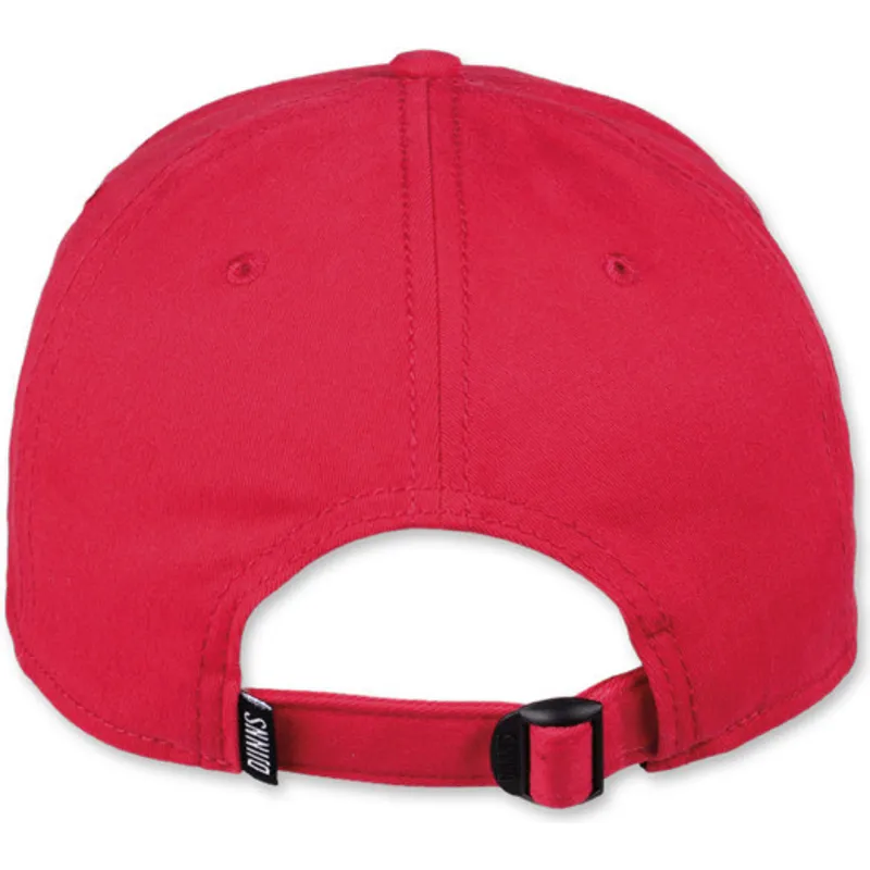 kapa-zaobljena-crvena-podesiv-brushed-twill-truefit-20-djinns