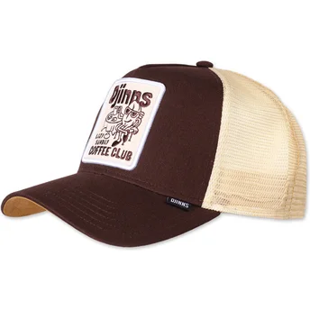 Kape zaobljena smeđa snapback Lazy Sunday Coffee HFT Djinns