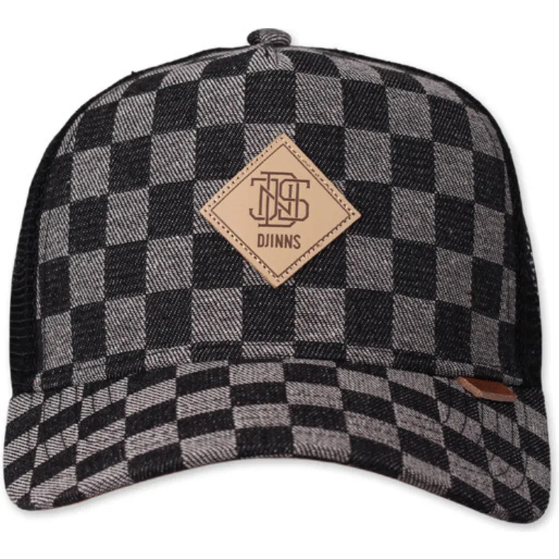 kapa-zaobljena-crna-snapback-hft-denim-check-djinns