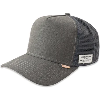 Kapa zaobljena siva snapback HFT Glencheck Djinns